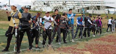 ARQUEROS MEXIQUENSES EN CAMPAMENTO DE PREPARACIÓN