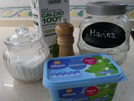 ¿Qué ingredientes se necesitan para hacer la bechamel con Thermomix?