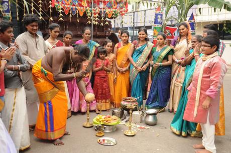 La magnificencia de Muruga by V.S. Krishnan Celebración Thai Pongal