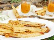 Calçots rebozados salsa romesco