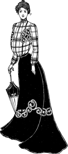 Faldas Con Paletones Abajo