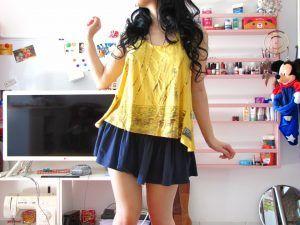 Faldas Con Paletones Abajo