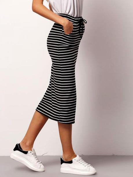 Faldas Con Paletones Abajo