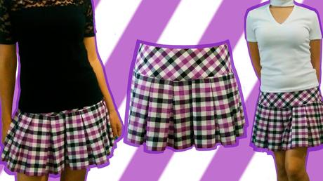 Faldas Con Paletones Abajo