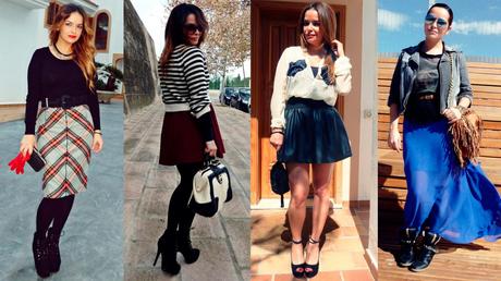 Faldas Con Paletones Abajo