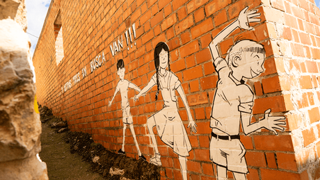 Tubilla del Lago, arte mural en clave rural tubilla del lago
