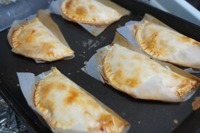 Empanadillas de atún al horno