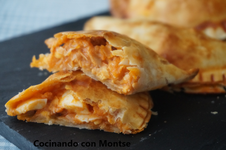 Empanadillas de atún al horno