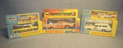 Los King Size de Matchbox con gancho de remolque Los King Size de Matchbox con gancho de remolque