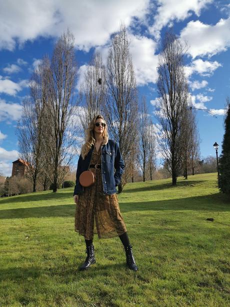 Print animal & denim jacket Print animal & denim jacket