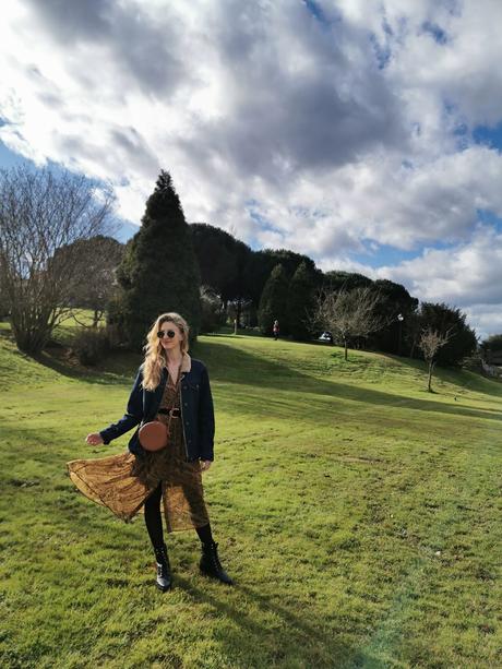 Print animal & denim jacket Print animal & denim jacket