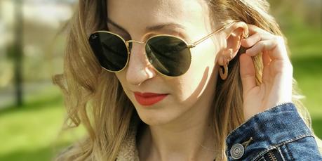 Print animal & denim jacket