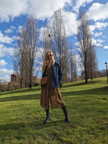 Print animal & denim jacket Print animal & denim jacket