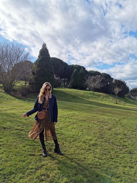 Print animal & denim jacket Print animal & denim jacket