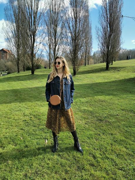 Print animal & denim jacket Print animal & denim jacket