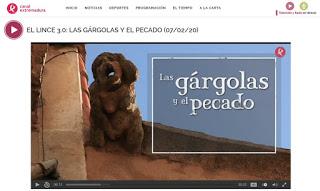 Colaboraciones de Extremadura, caminos de cultura: Las gárgolas y el pecado, de El lince con botas 3.0, ya en la web de Canal Extremadura Colaboraciones de Extremadura, caminos de cultura: Las gárgolas y el pecado, de El lince con botas 3.0, ya en la web de Canal Extremadura