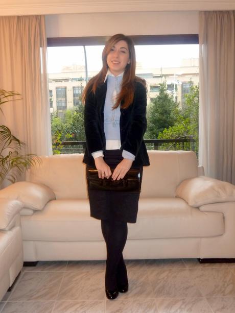 Falda Tubo Con Jersey