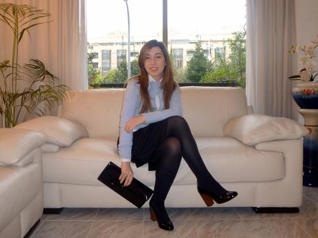 Falda Tubo Con Jersey