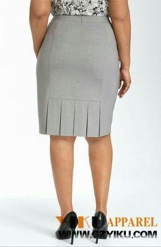 Pegadas Ala Rodilla Faldas De Moda