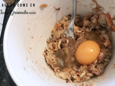 Calamares rellenos de marisco con alioli Calamares rellenos de marisco con alioli