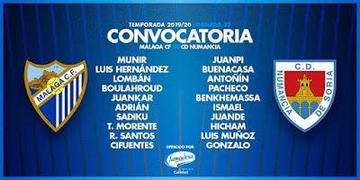 MALAGA CF vs CD NUMANCIA