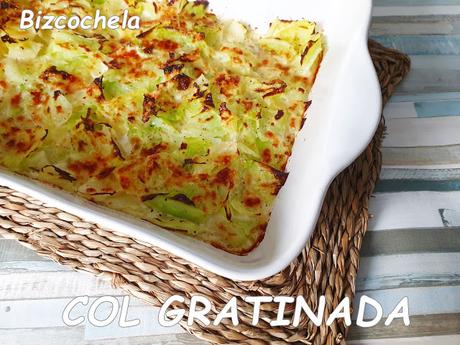 COL ( O REPOLLO) GRATINADA