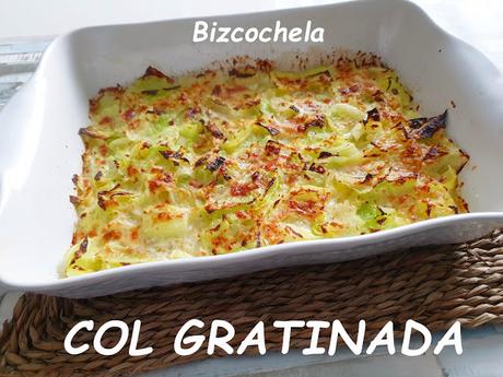 COL ( O REPOLLO) GRATINADA