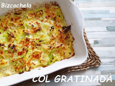 COL ( O REPOLLO) GRATINADA