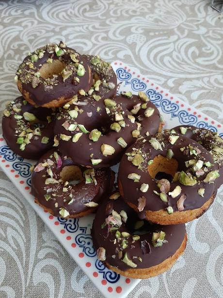 DONUTS DE CALABAZA Y PLATANO DONUTS DE CALABAZA Y PLATANO