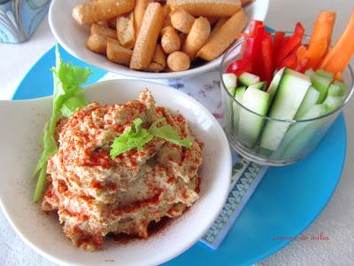Hummus o paté de garbanzos Hummus o paté de garbanzos