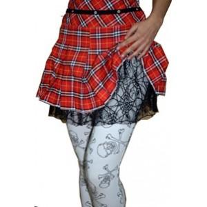Falda Escocesa Roja