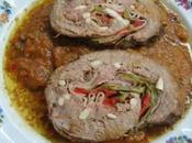 Falda Ternera Rellena Salsa Olla Express