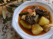 Patatas Guisadas Alcachofas Pollo