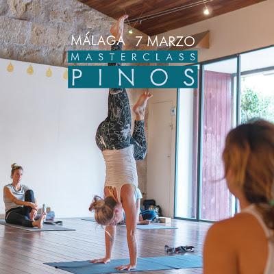 MASTERCLASS de PINOS Flor Mompo MASTERCLASS EXTENSIONES de COLUMNA YogaSala 7 de marzo.