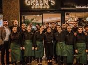 GREEN´S ARIBAU, grupo RELOJ, arrasa como restaurante local ocio ciudad condal
