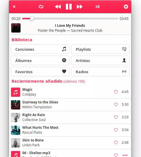 Byte, un reproductor de musica minimalista Byte, un reproductor de musica minimalista
