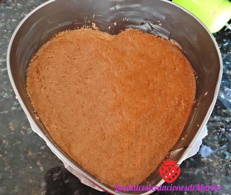 Tarta San Valentín de Fresas  y Yogur