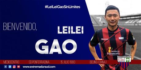 Lei Lei Gao de la Ponferradina al…. Extremadura UD