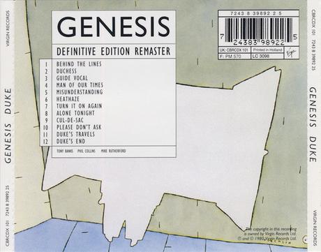 Genesis - Duke (1979)