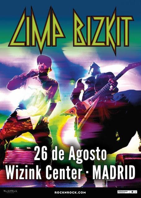 Concierto de Limp Bizkit el 26 de agosto en el WiZink Center de Madrid Concierto de Limp Bizkit el 26 de agosto en el WiZink Center de Madrid
