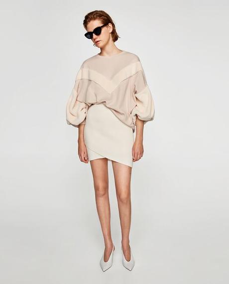 Falda Asimetrica Zara