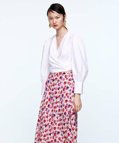 Falda Asimetrica Zara