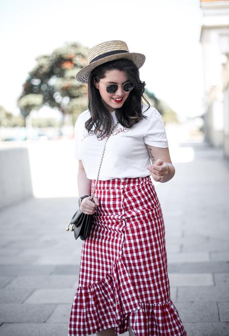 Falda Asimetrica Zara