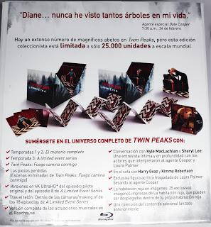 Twin Peaks, Edición Especial Coleccionista numerada Twin Peaks, Edición Especial Coleccionista numerada