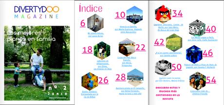 Colaboración en la revista de Junio de la Divertydoo Magazine Junio