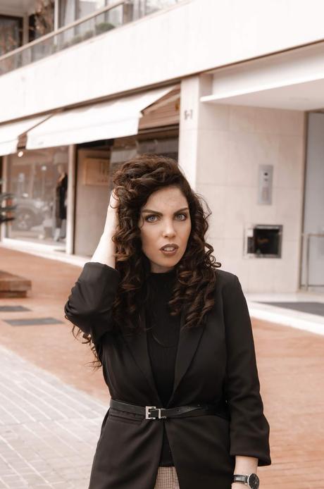 Americana con cinturón Americana con cinturón