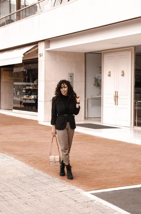 Americana con cinturón Americana con cinturón