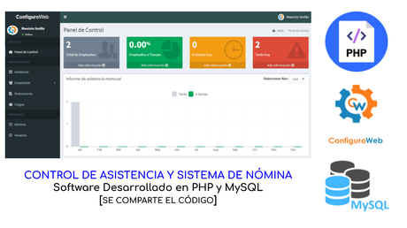 Control de Asistencia y Sistema de Nómina