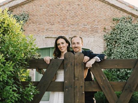 novios en su boda matrimonio madrid