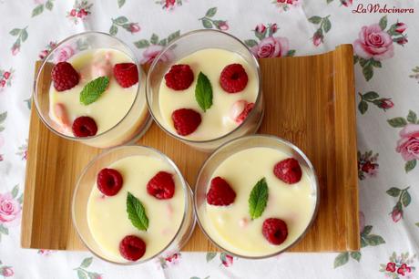 Crema de chocolate con Biscuits Roses de Reims Crema de chocolate con Biscuits Roses de Reims